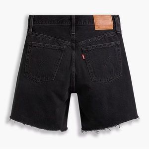 NWT Levi’s 501 Black Denim Cutoff Shorts